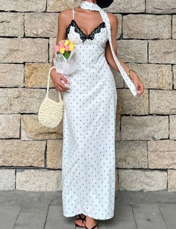 Rochie maxi Shein, alb