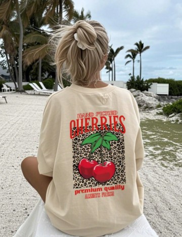 Tricou Shein, bej