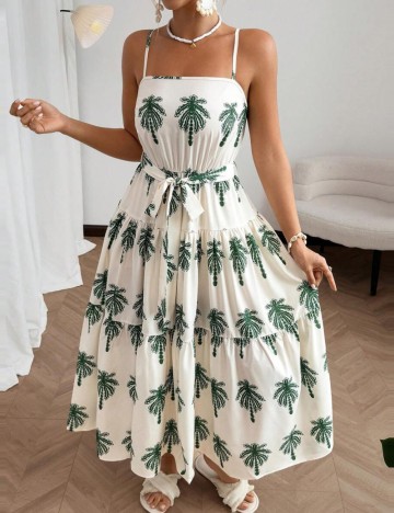 Rochie midi Shein Curve+, mix culori