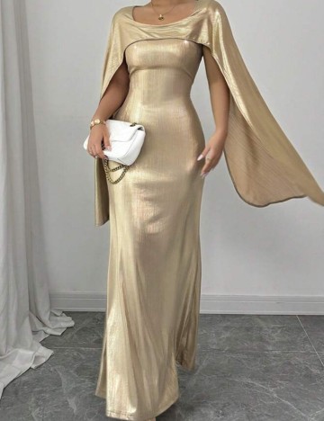 Rochie maxi Shein, bej