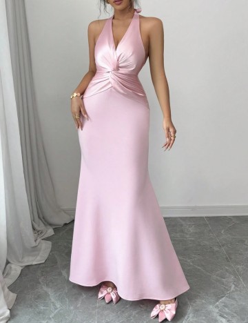 Rochie maxi Shein, roz