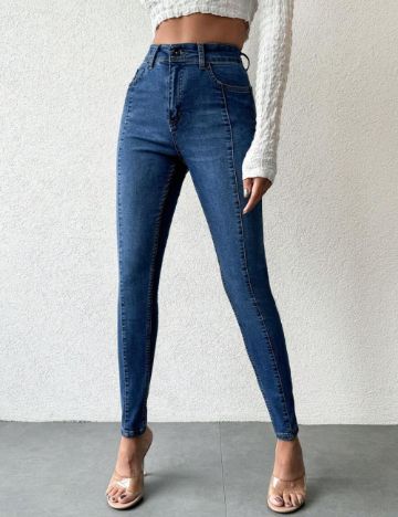 Jeans Shein, albastru