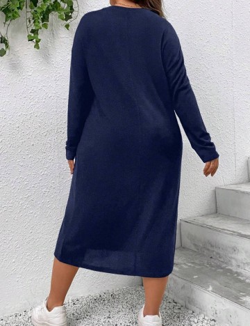 Rochie midi Shein, bleumarin