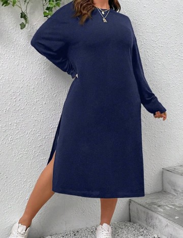 Rochie midi Shein, bleumarin