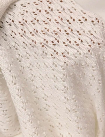 Pantaloni Shein, alb