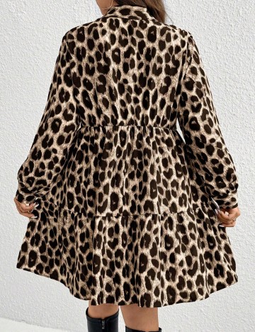 Rochie mini Shein Curve+, mix culori