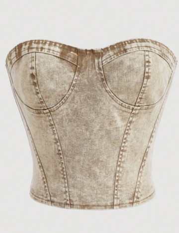 Top Shein, bej