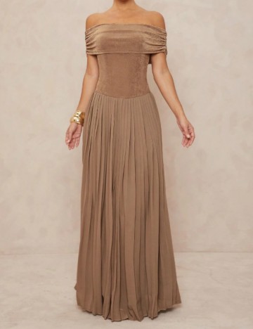 Rochie maxi Shein, maro