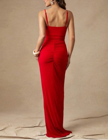 Rochie maxi Shein, roșu