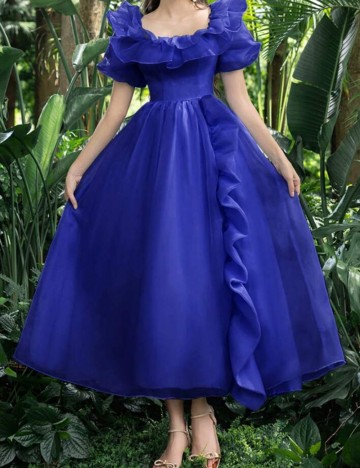 Rochie midi Shein, albastru