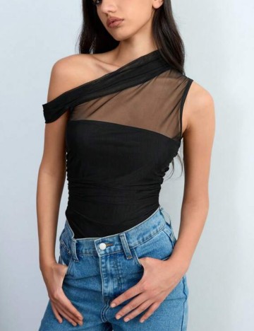 Top Shein, negru