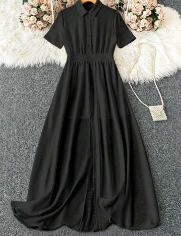 Rochie maxi Shein, negru