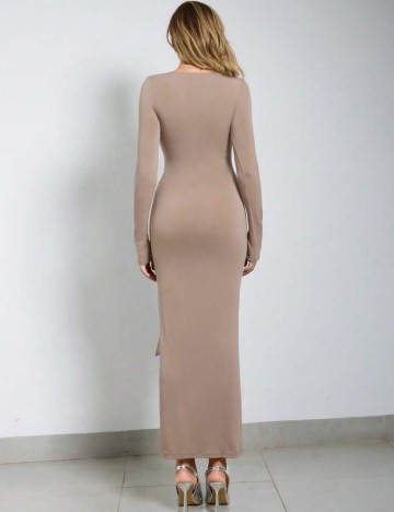 Rochie maxi Shein, bej