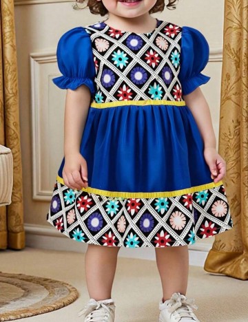Rochie Shein, mix culori