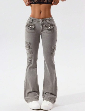 Jeans Shein, gri