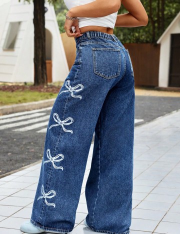 Jeans Shein, albastru