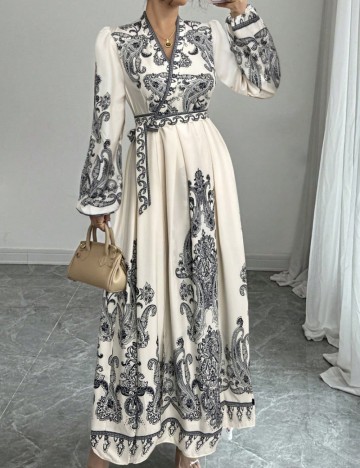 Rochie maxi Shein, mix culori