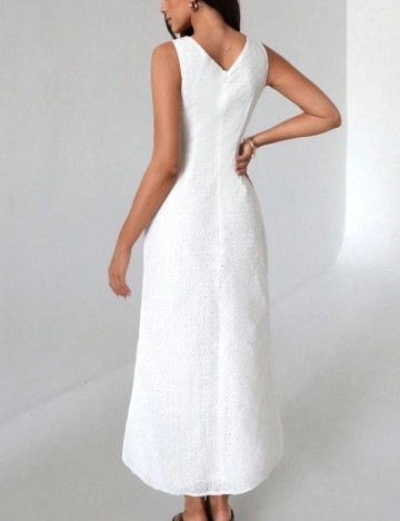 Rochie midi Shein, alb