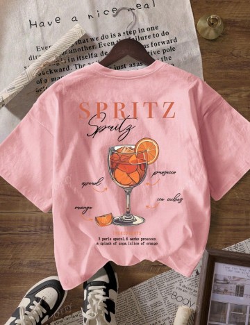 Tricou Shein, roz