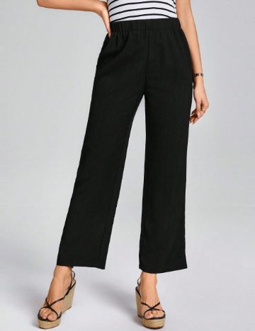 Pantaloni Shein, negru