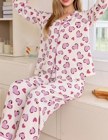 Compleu pijamale Shein, mix culori