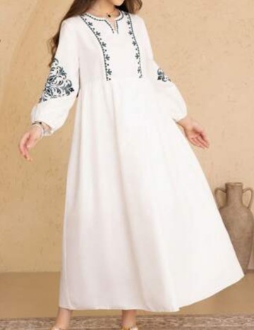 Rochie Shein, alb