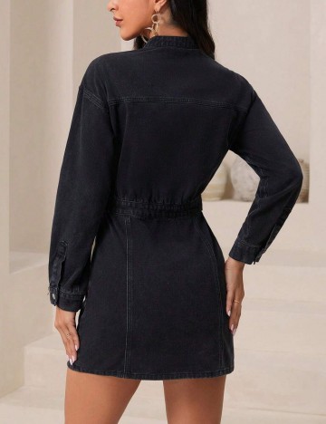 Rochie de blugi Shein, negru