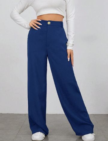 Pantaloni Shein, albastru