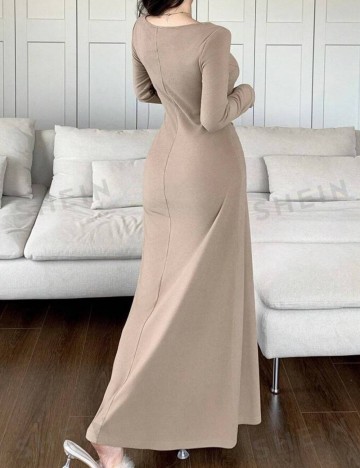 Rochie maxi Sheilay, maro