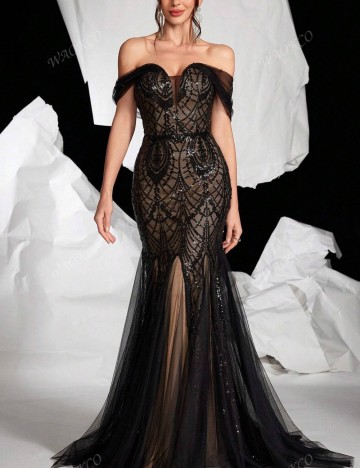 Rochie de ocazie Shein, negru