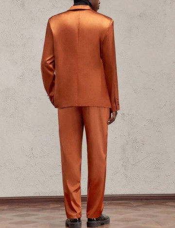 Costum MANFINITY by Shein, cărămiziu