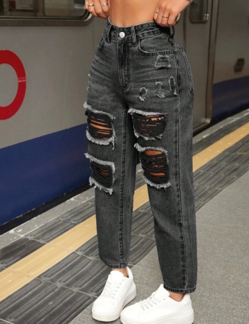 Jeans Shein, gri