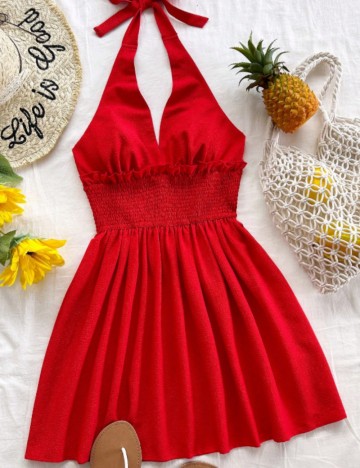 Rochie mini Shein, roșu