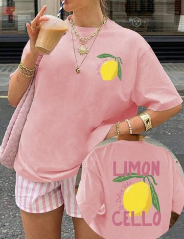 Tricou Shein, roz