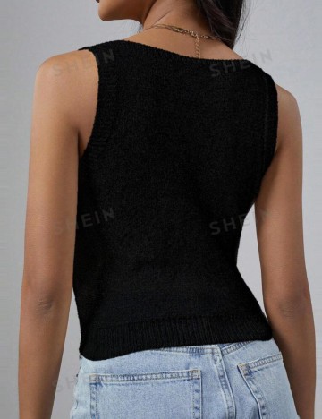 Top Shein, negru