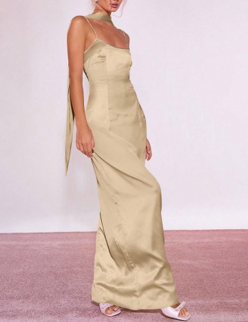 Rochie maxi Shein, bej