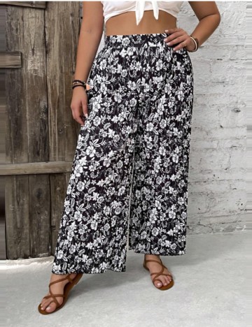 Pantaloni Shein Curve+, mix culori