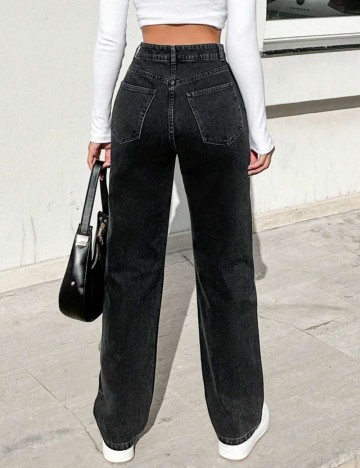 Jeans Shein, negru
