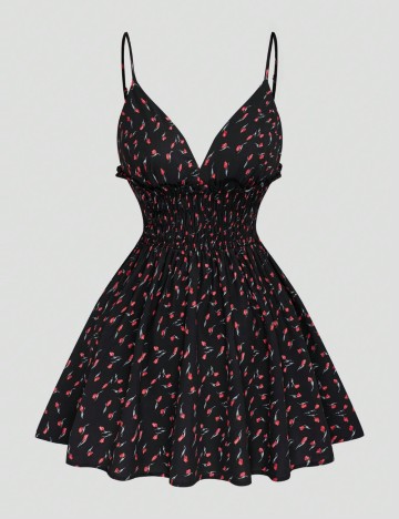 Rochie mini Shein Curve+, negru