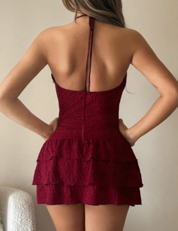 Rochie mini Shein, vișiniu