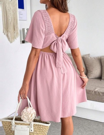 Rochie midi Shein, roz