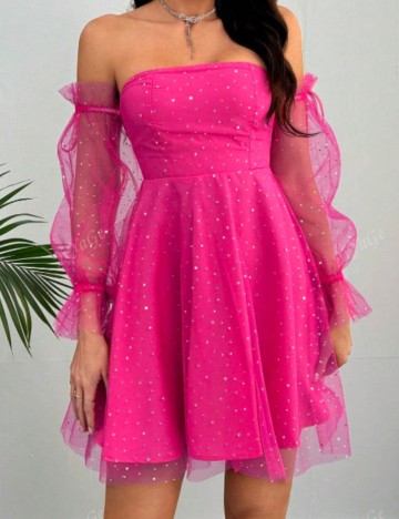 Rochie mini Shein, roz