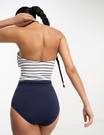 Costum de baie întreg French Connection, mix culori