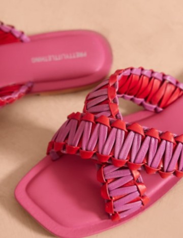 Șlapi PRETTYLITTLETHING, mix culori