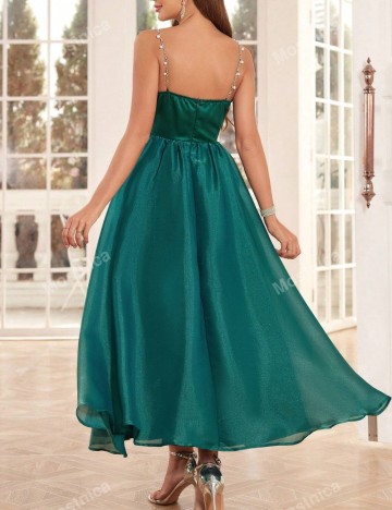 Rochie de ocazie Shein, verde