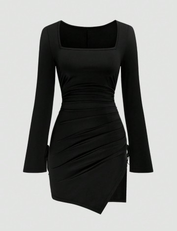 Rochie mini Shein Curve+, negru