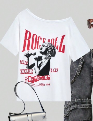 Tricou Shein, alb