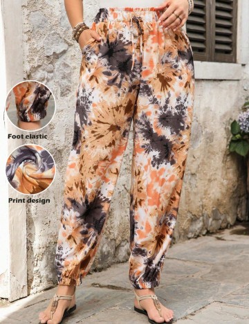 Pantaloni Shein Curve+, mix culori