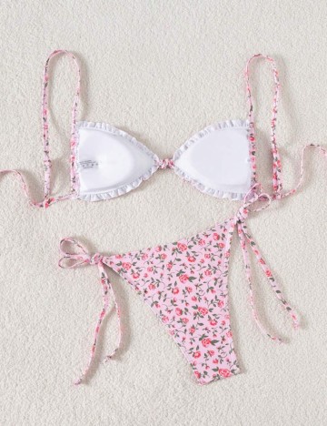 Costum de baie Shein Curve+, mix culori