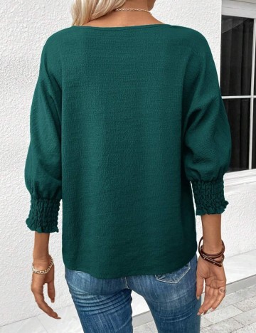 Cămașă casual Shein, verde